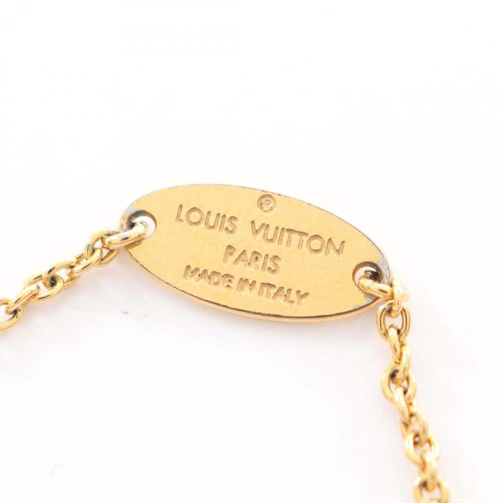 LOUIS VUITTON Gold Charm Bracelet - Picture 5 of 11